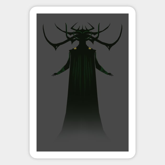 hela Sticker by k4k7uz